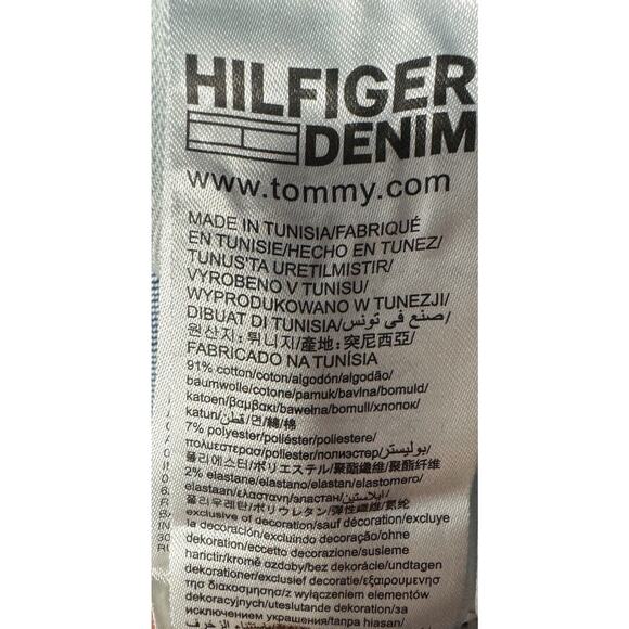 Tommy Hilfiger Men's Slim Scanton Tapered Leg Blue Denim Jeans - Size 28x29 - Picture 10 of 11